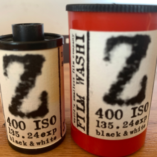 Film Washi Z 35mm ISO 400 near-infrared black and white film, 24 exposures