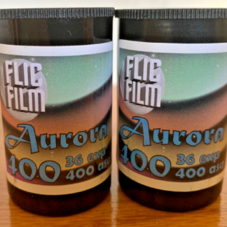 Flic Film Aurora 400 ISO 35mm color negative film, 2-pack, 36 exposures, C-41
