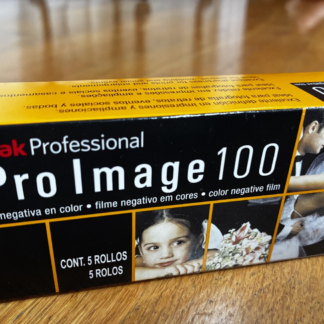 Kodak Pro Image 100 35mm color negative film, 5-pack, 36 exposures per roll