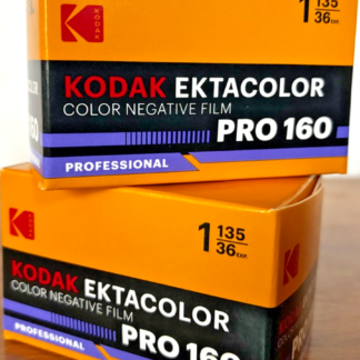 Kodak Ektacolor Pro 160 35mm color negative film, 2-pack, 36 exposures per roll
