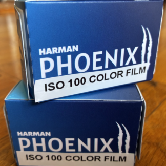 Harman Phoenix II ISO 100 35mm color negative film, 2-pack, 36 exposures