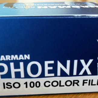 Harman Phoenix II ISO 100 35mm color negative film, 36 exposures