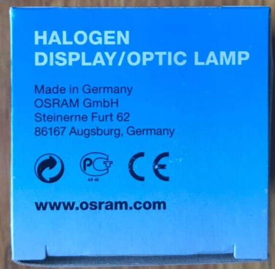 Osram ELC 250W 24V MR-16 projector lamp bulb for 16mm projectors