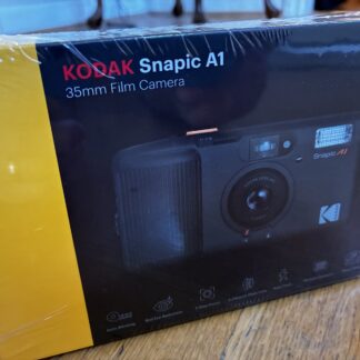 Kodak Snapic A1 35mm full-frame film camera in Rhino Gray