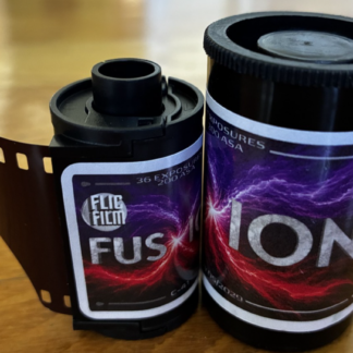 Flic Film Fusion 200 ISO 35mm color negative film, 36 exposures, C-41 process