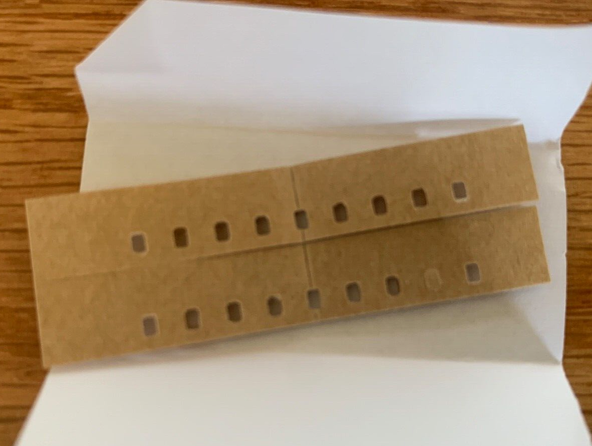 Kodak Presstapes Regular 8mm movie film splicing tape, 20 splices