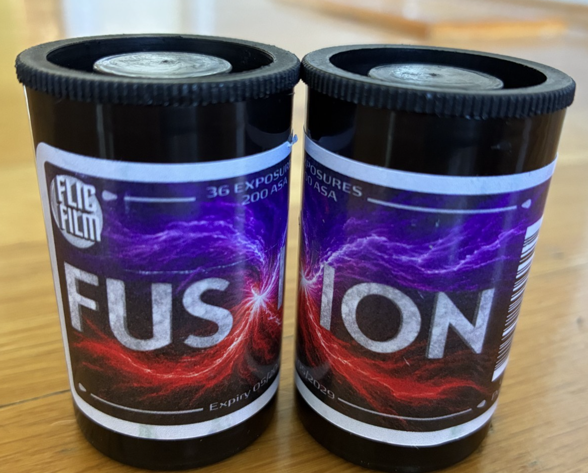 Flic Film Fusion 200 ISO 35mm color negative film, 2-pack, 36 exposures, C-41