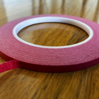 Super 8 and Regular 8mm red 1/4-inch masking tape, 60 yards, for taping film ends