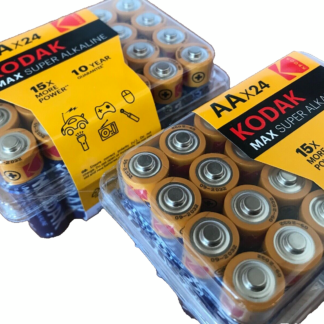 Kodak Max Super Alkaline AA batteries, 48-pack, 1.5V LR6