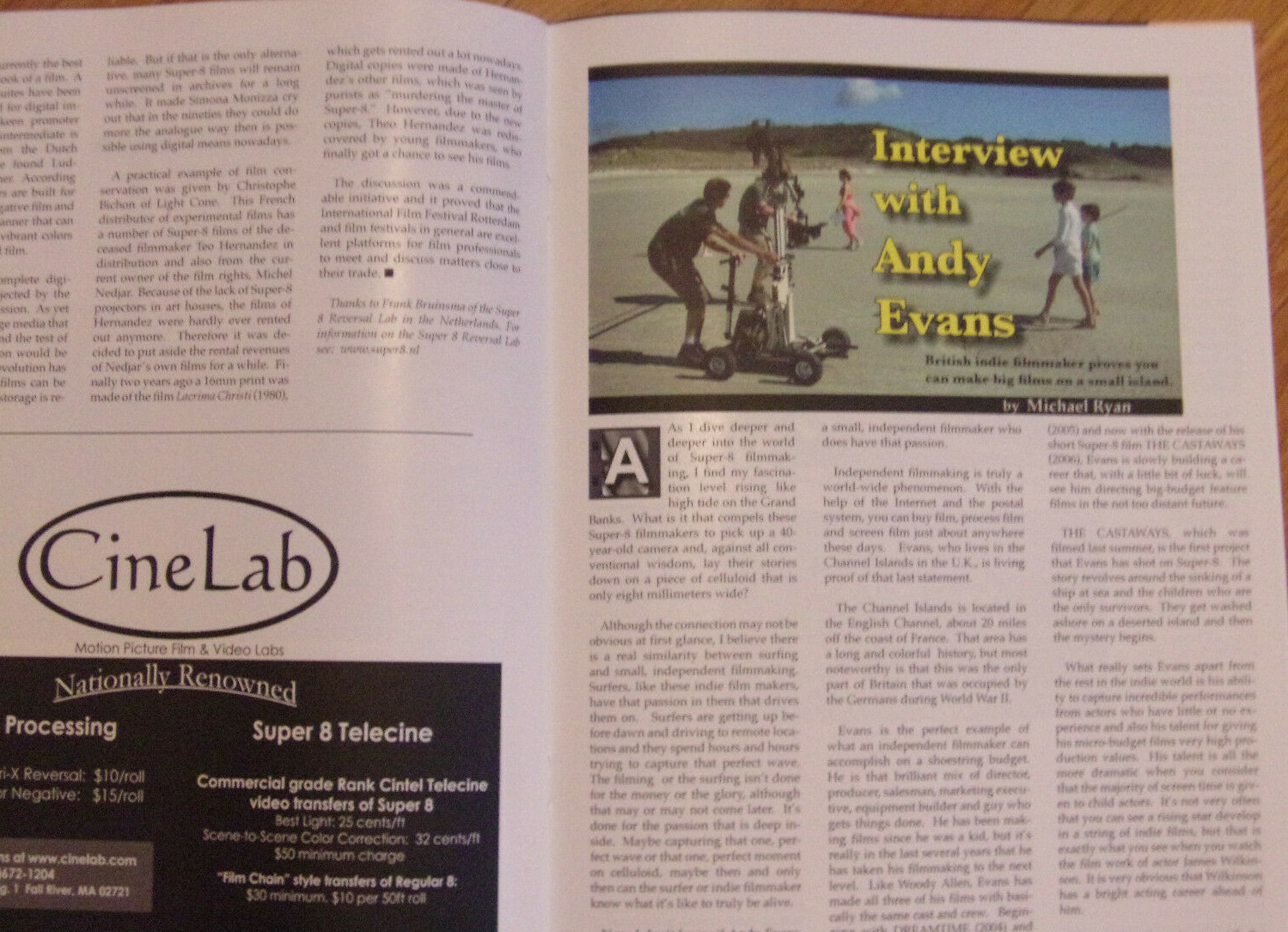 Super 8 Today Magazine issue #5 cover