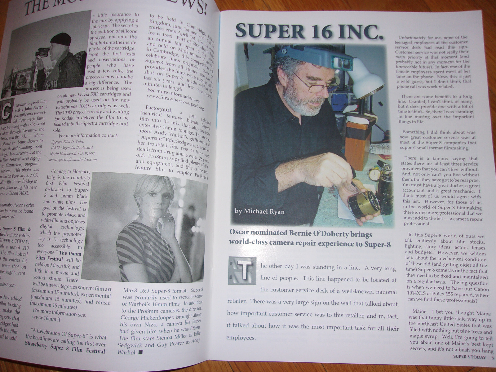 Super 8 Today Magazine issue #8 cover