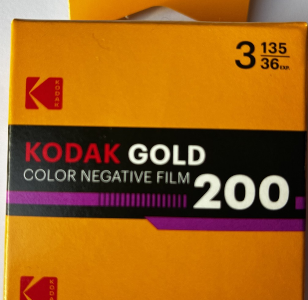 Kodak Gold 200 35mm color negative film, 6-pack, 36 exposures per roll