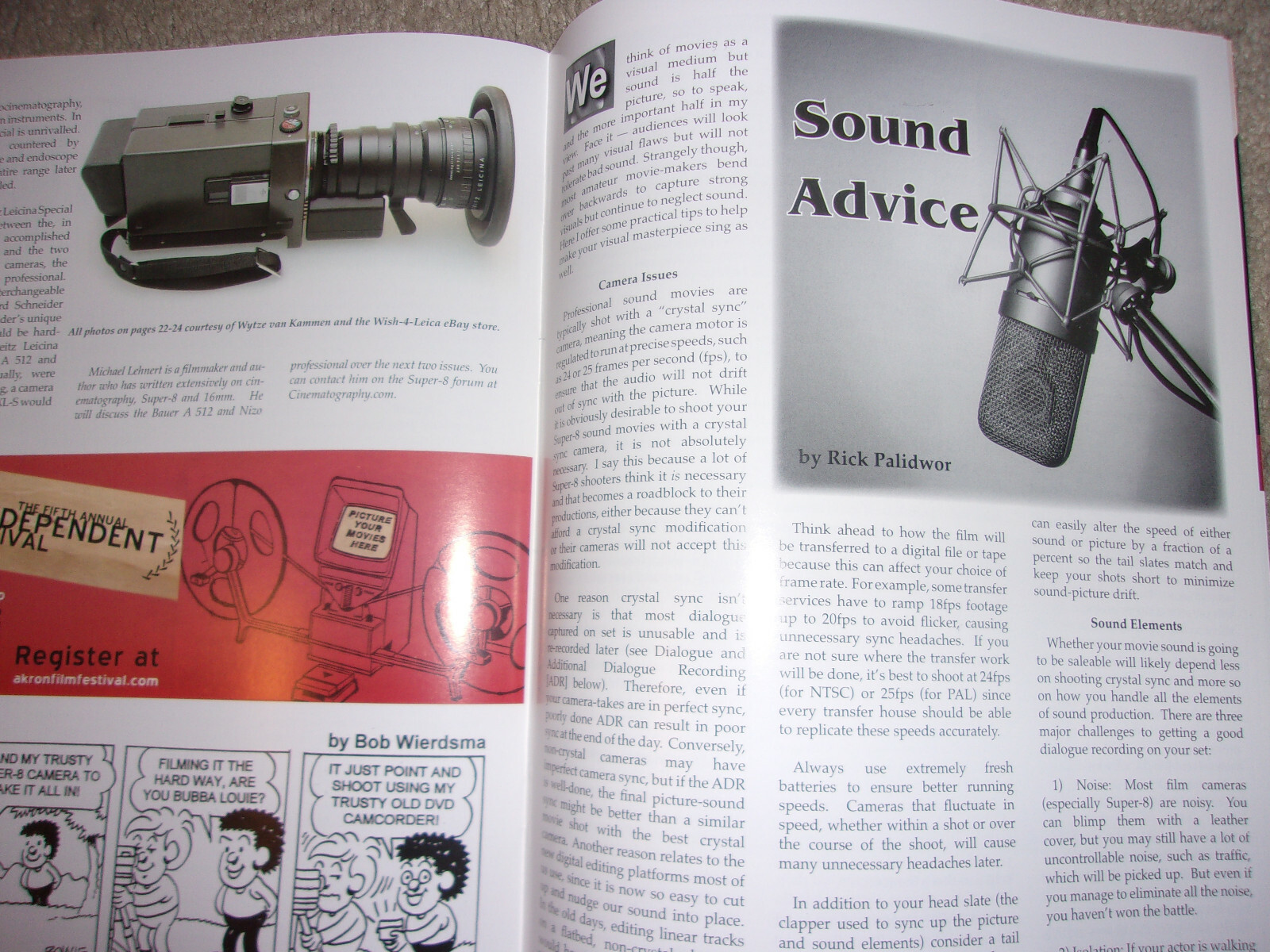 Super 8 Today Magazine issue #12 cover