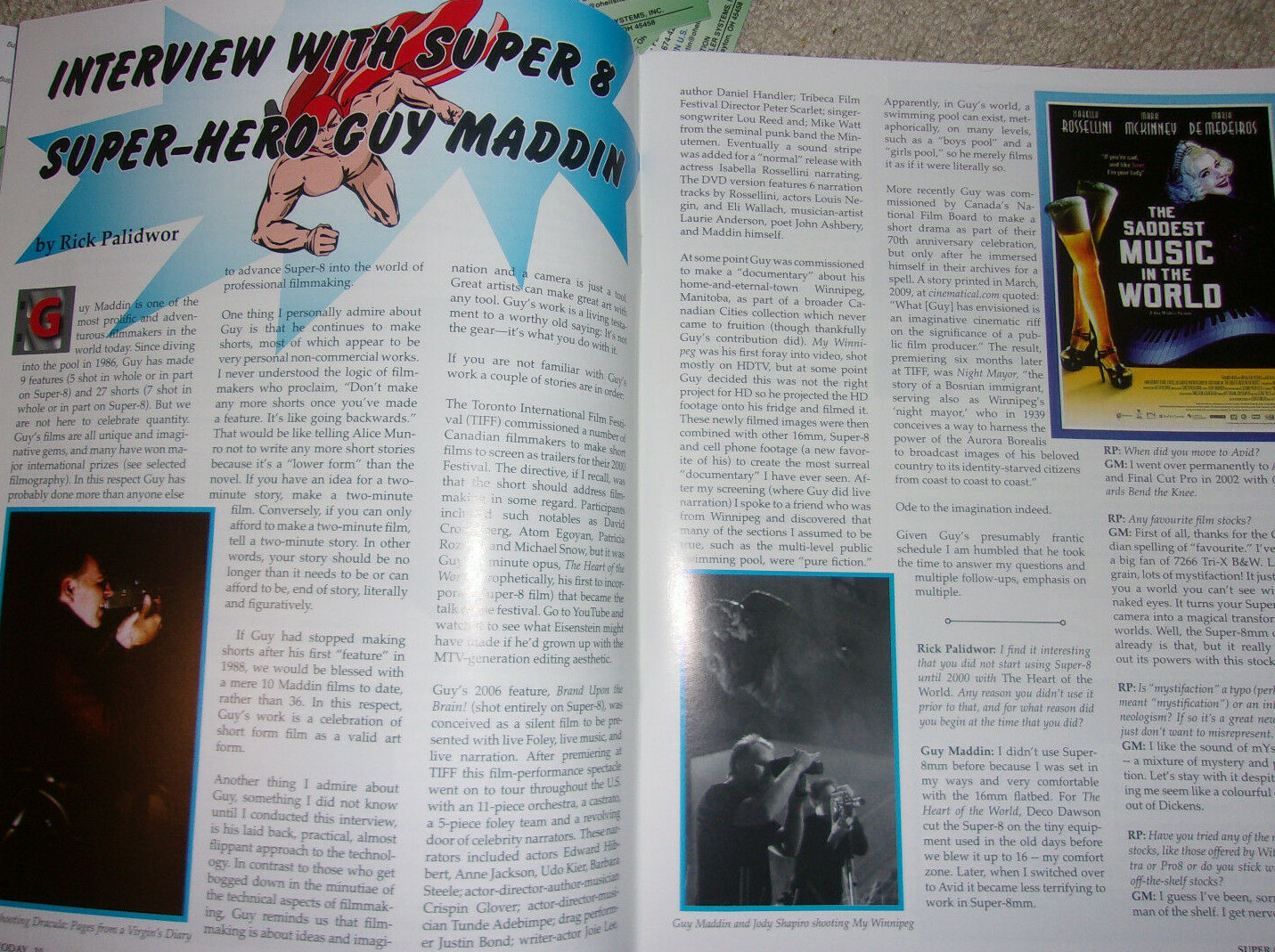 Super 8 Today Magazine issue #16 cover