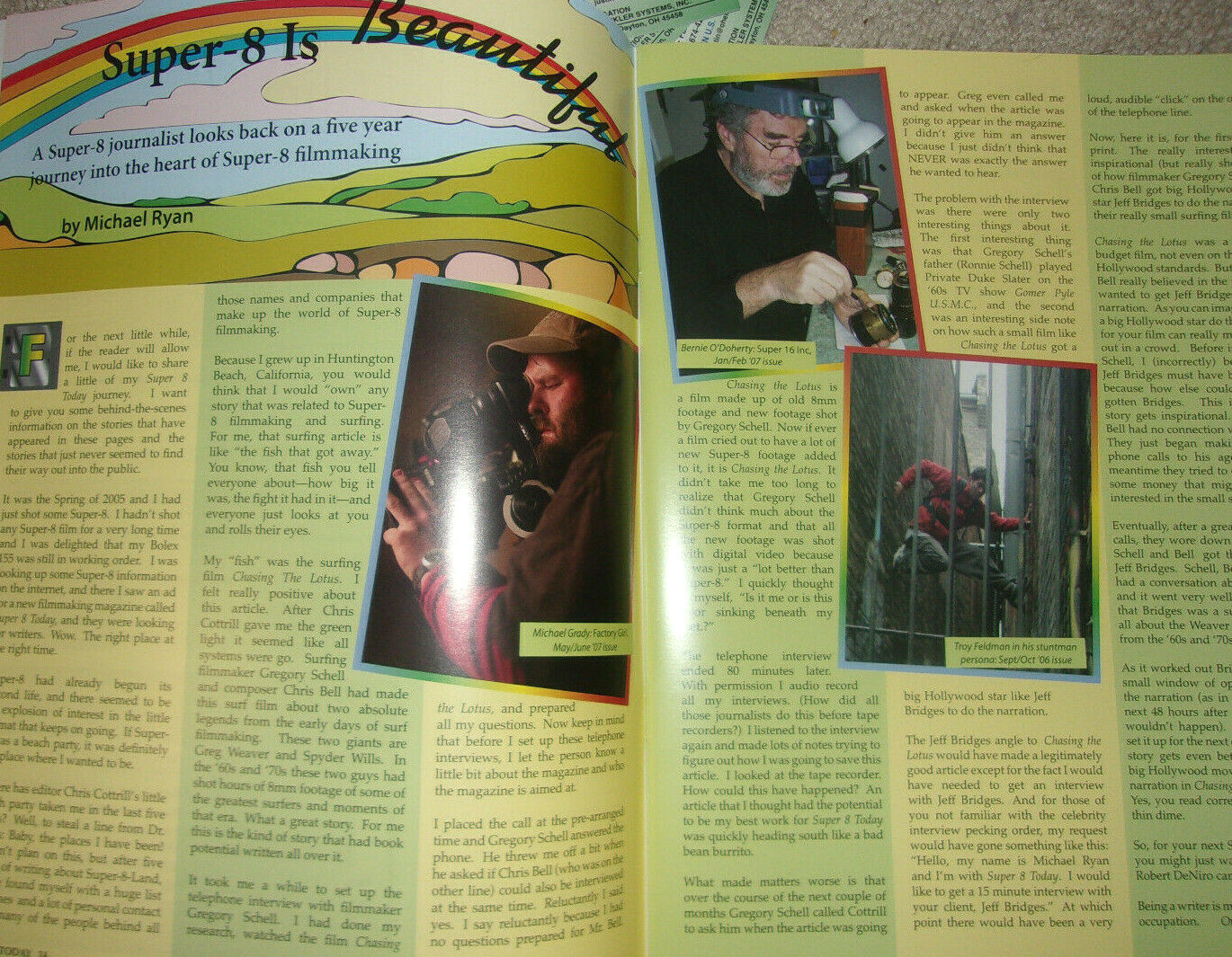 Super 8 Today Magazine issue #16 cover