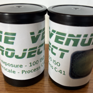 The Venus Project ISO 100 greenscale color negative 35mm film, 2-pack