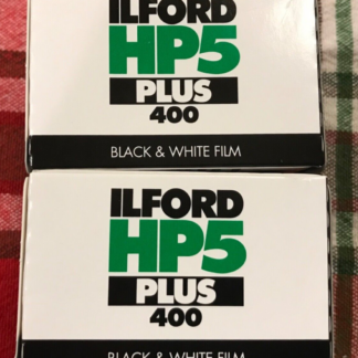 Ilford HP5 Plus 400 black and white negative 35mm film, 2-pack, 36 exposures