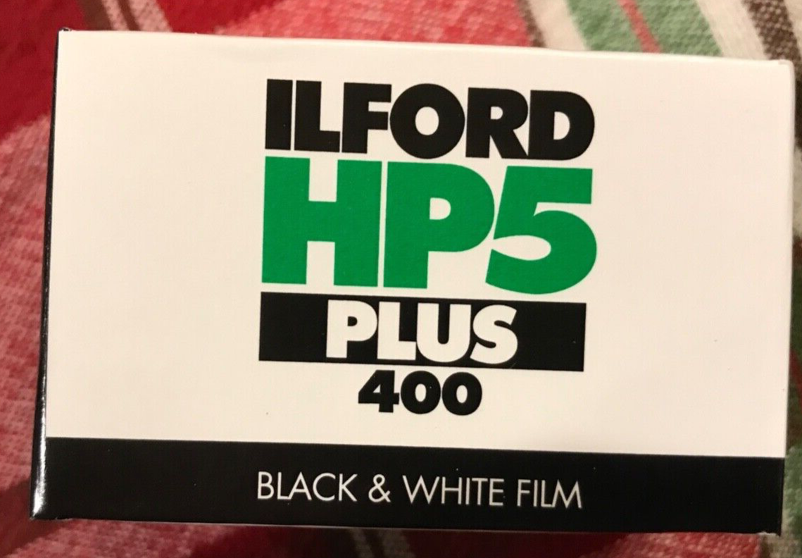 Ilford HP5 Plus 400 black and white negative 35mm film, 2-pack, 36 exposures