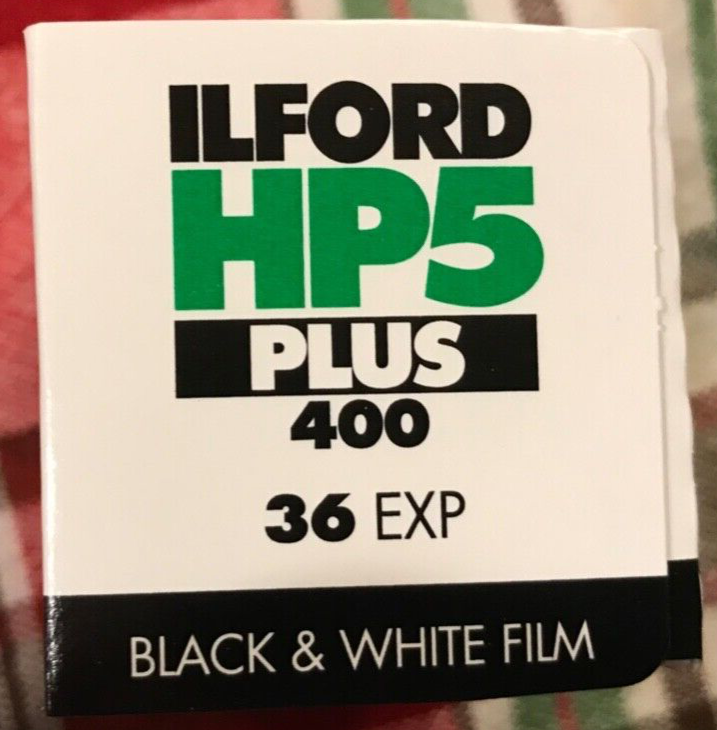 Ilford HP5 Plus 400 black and white negative 35mm film, 2-pack, 36 exposures