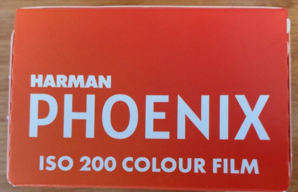 Harman Phoenix 35mm color negative film, 2-pack, ISO 200, 36 exposures, C-41, limited edition