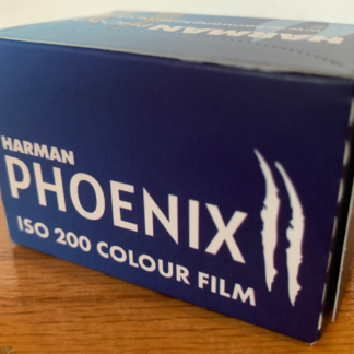 Harman Phoenix II ISO 200 35mm color negative film, 36 exposures, limited edition