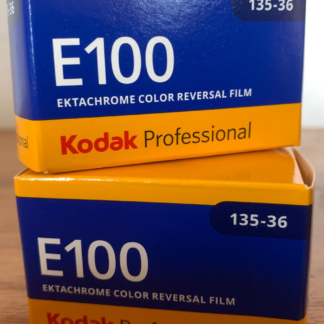 Kodak Ektachrome E100 35mm color reversal slide film, 2-pack, 36 exposures
