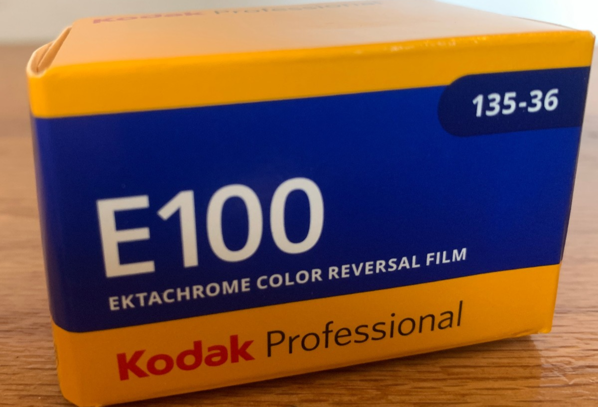 Kodak Ektachrome E100 35mm color reversal slide film, 2-pack, 36 exposures