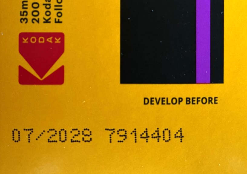 KODAK GOLD 200 ISO 35mm Color Negative Film 3-Pack 24 exp per roll